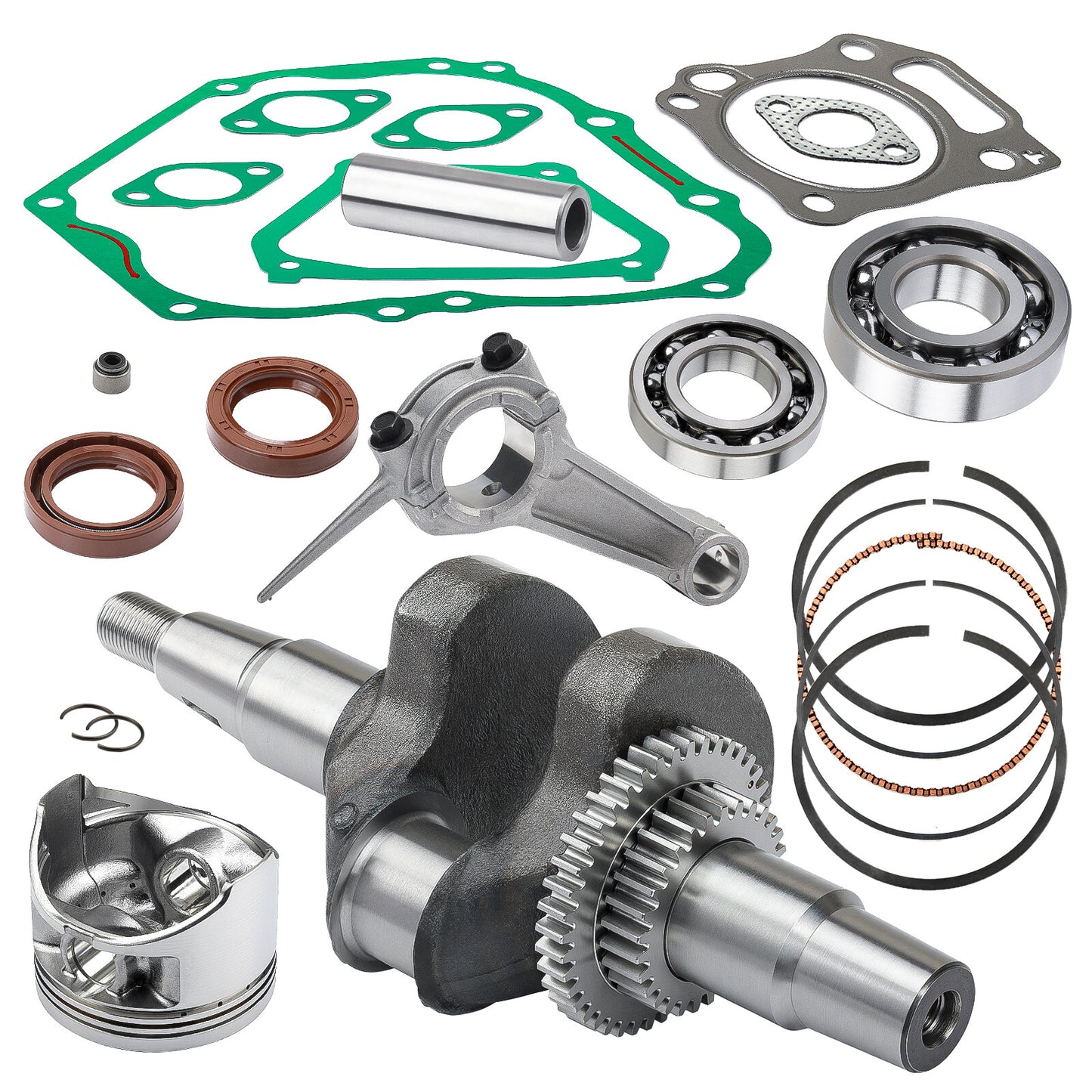 Connecting Rod and Piston Set for Yamaha G21 G22 G27 G28 (2000–2023)