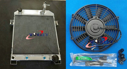 Aluminum Radiator & Fan for Jaguar Mark 2 MK2 (1962–1967)