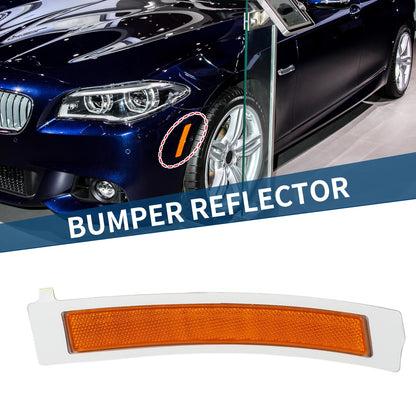 Bumper Reflector No. 63147199627 for BMW 550i GT (2010–2015) 1 Pcs Front Left