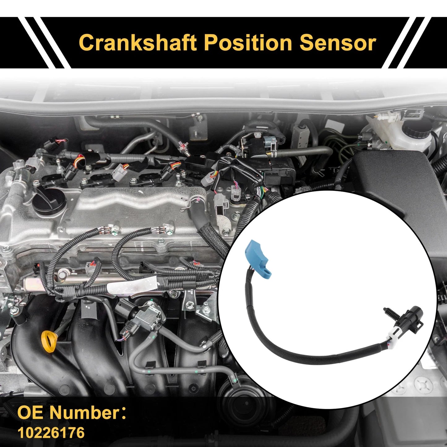 Crankshaft Position Sensor for Chevrolet Monte Carlo Z34 3.4 (1995-1996)