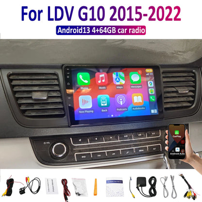9'' Wireless CarPlay Android Auto Radio for LDV G10 (2015-2022)