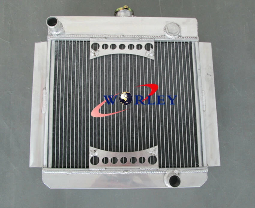 Aluminum Radiator for Ford Escort MK1/MK2 (1975–1980) + Fan