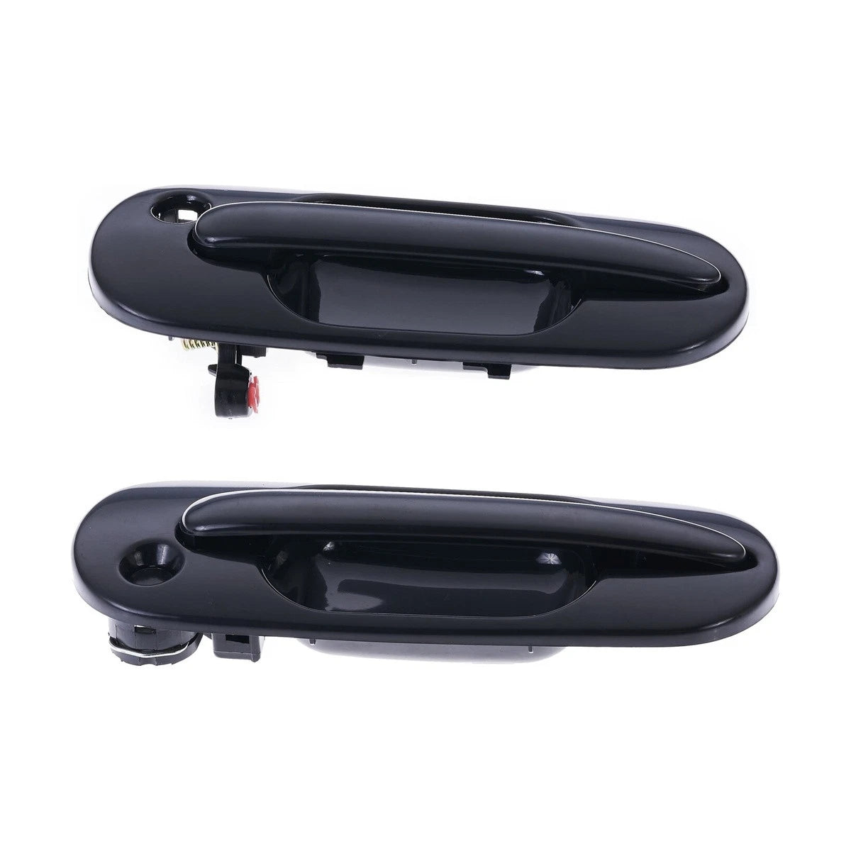 Set of 2 Outer Door Handles for Honda CR-V (1997–2001) Black
