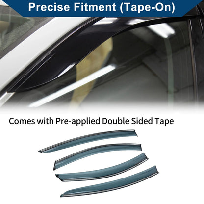 Car Window Deflectors for Chevrolet Cruze Side Window Vent Visors (2015-2019)