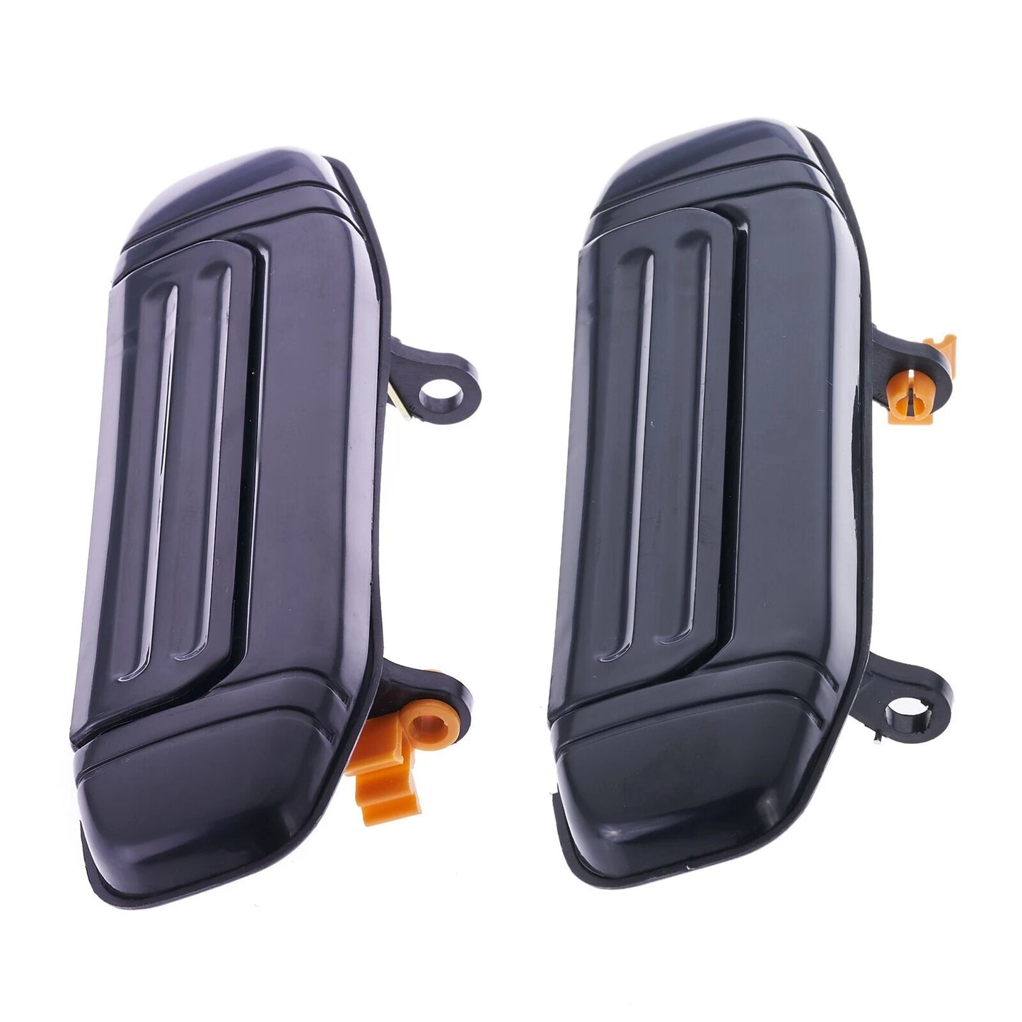 Set of 4 Door Handles for Mitsubishi Pajero (1991–2000) Black