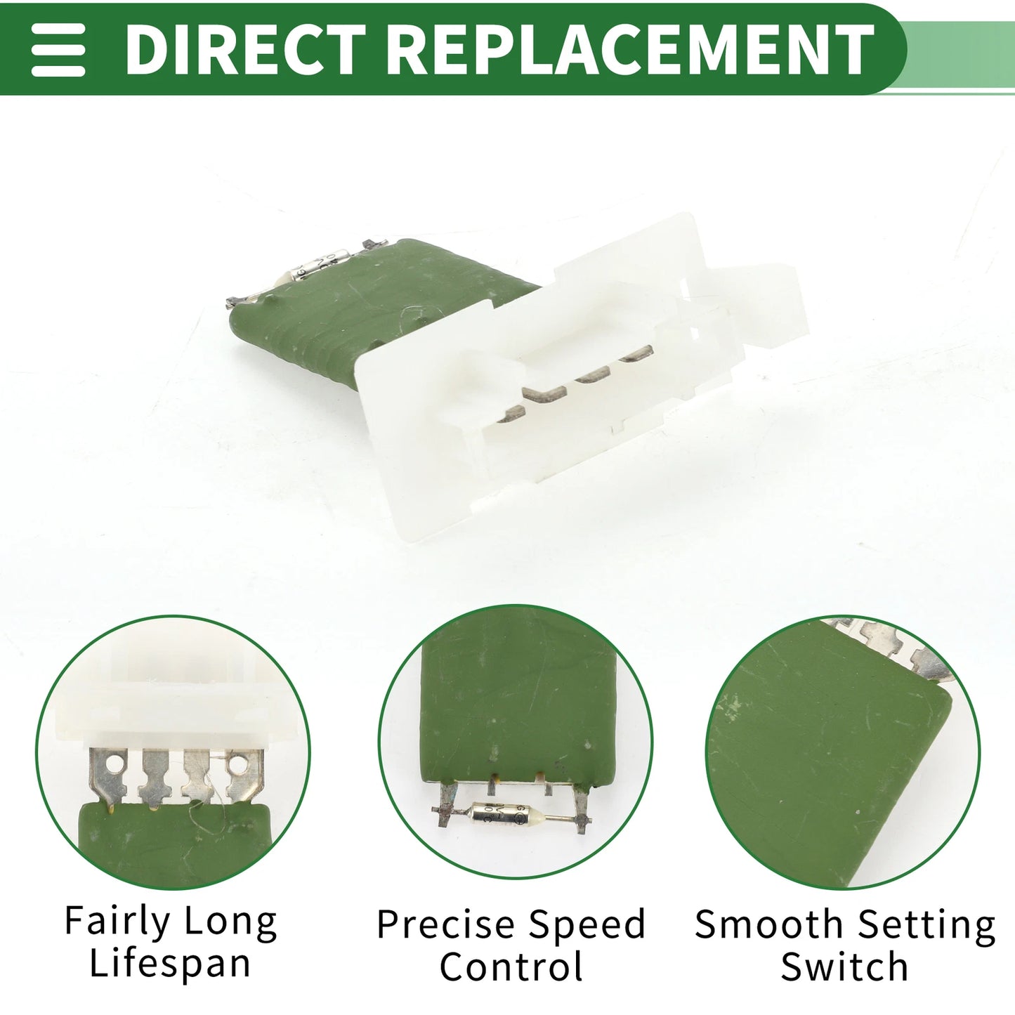 HVAC Blower Motor Resistor No. 1698200397 for Mercedes Benz A-Class (2004–2012)