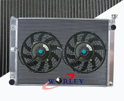 Aluminum Radiator with Fans for Toyota Alphard 3.0L V6 (2002–2005)