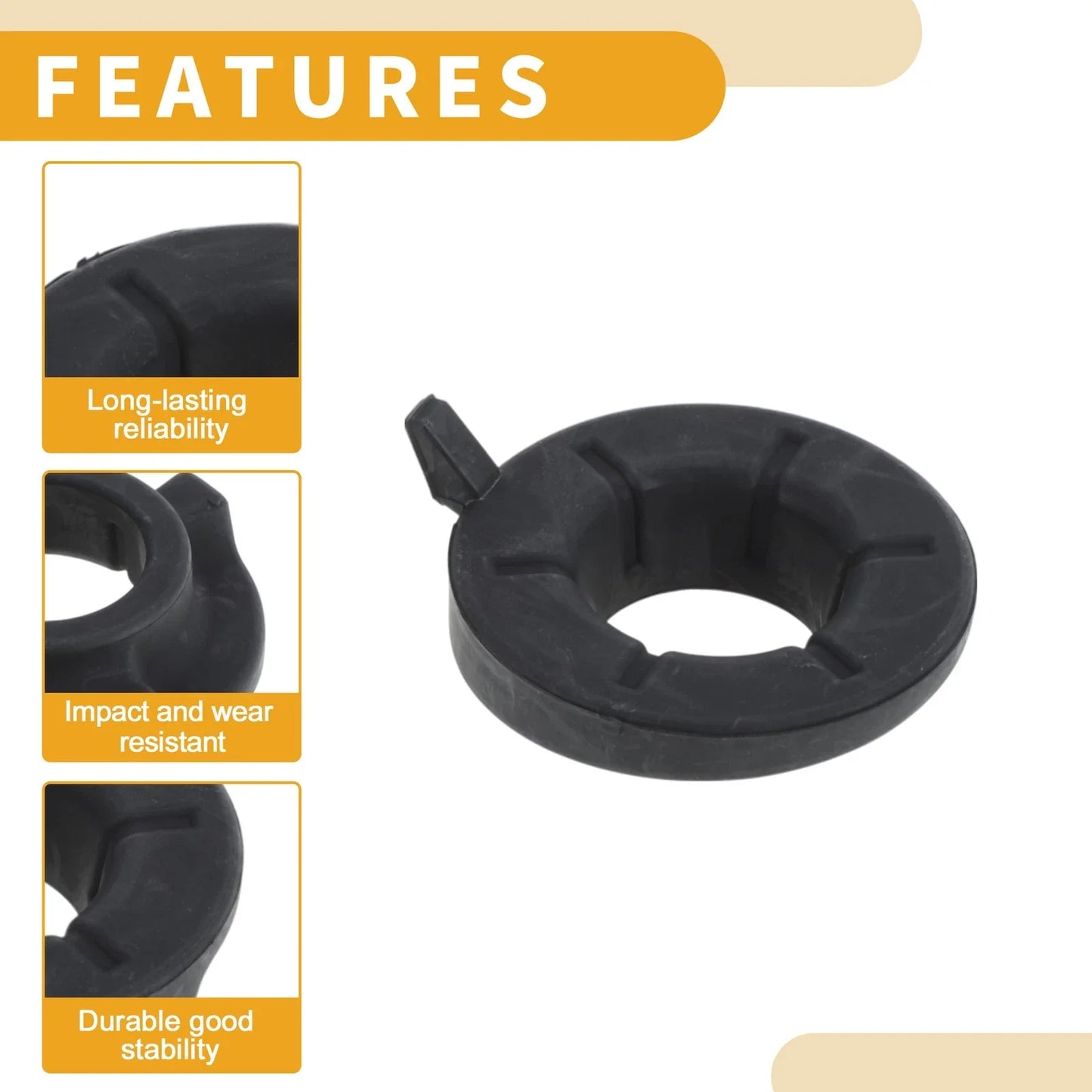 Coil Spring Insulators for Cadillac CTS (2017) - 1 x Lower No.84369477