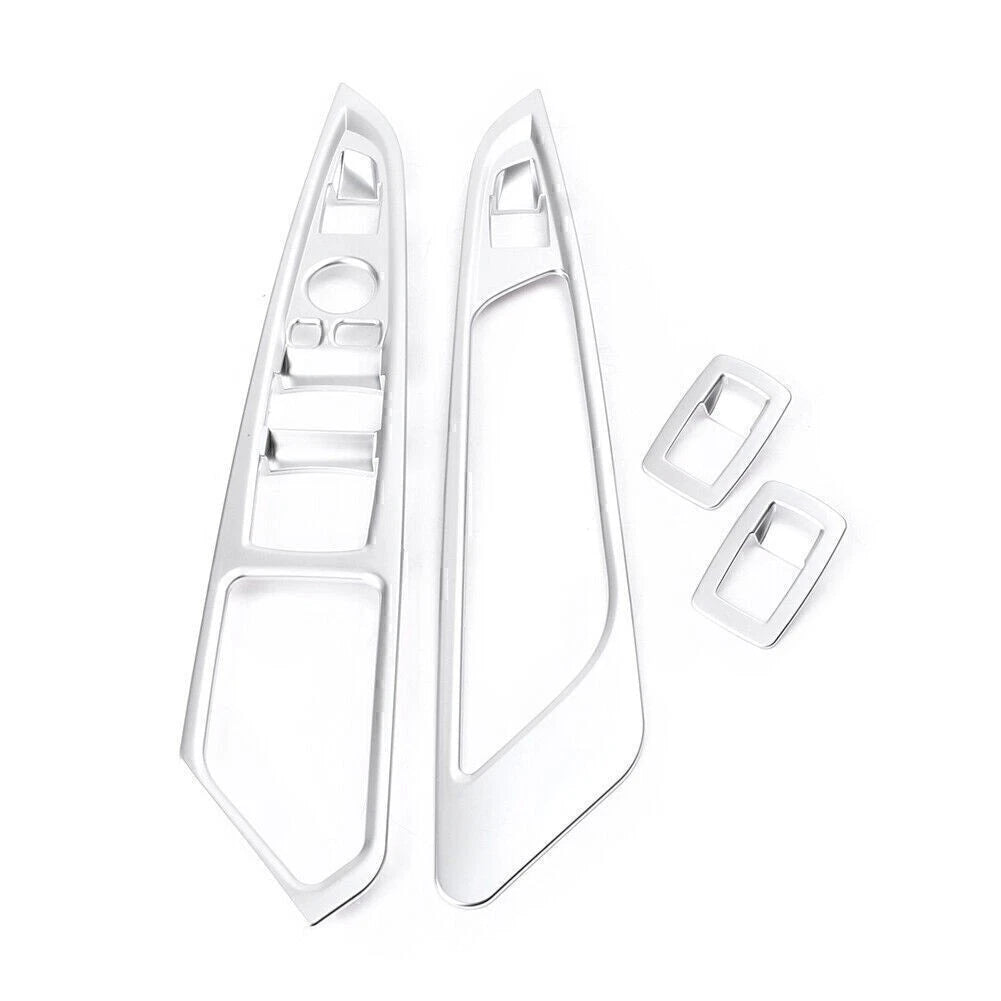 Set of 2 Silver Foot Pegs for BMW K1300S K1300R F800R (2008–2013)