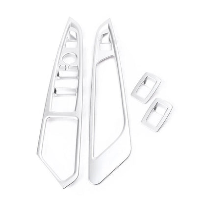 Set of 2 Silver Foot Pegs for BMW K1300S K1300R F800R (2008–2013)