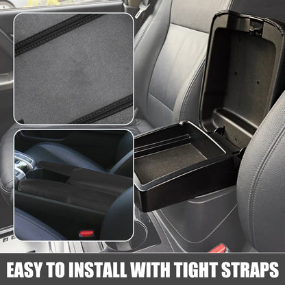 Black Car Auto Armrest Protector Cover Pad for Honda Civic (2016-2021)