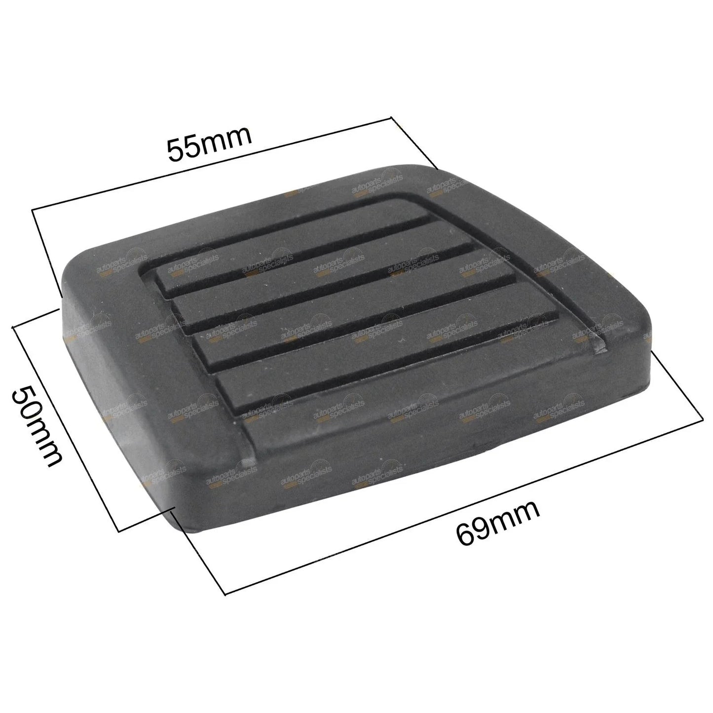 Brake Pedal Pad Rubber for Nissan Patrol G60 G61 (1960-1980)
