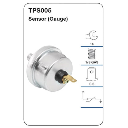 Oil Pressure Gauge Sender for Toyota Corona ST141 (1983–1987)