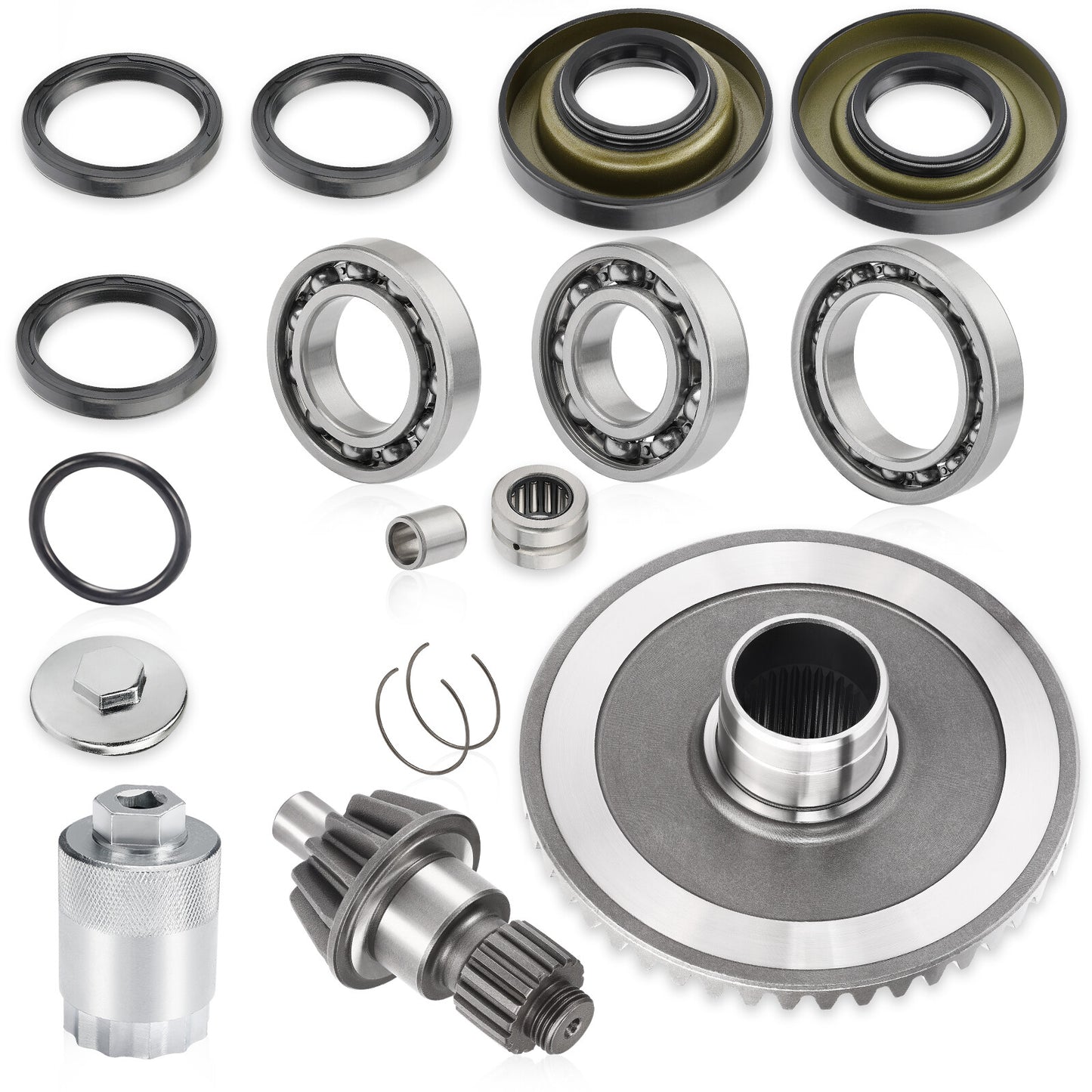 Rear Differential Ring Pinion Gear Bearings for Honda Recon 250 (2002–2014)