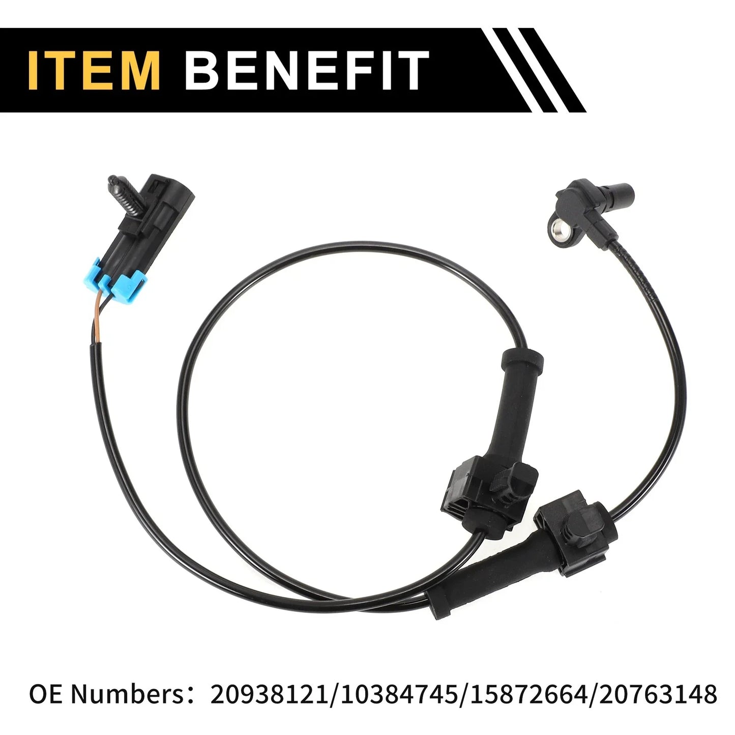 ABS Wheel Speed Sensor for Chevrolet Silverado 1500 Rear Left Right (2007-2013)