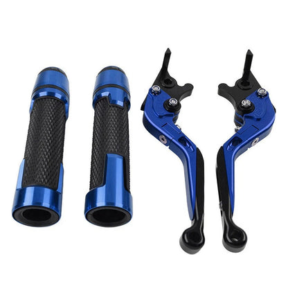 Folding Extendable Brake Clutch Levers & Handlebar Grips for Kawasaki Z1000