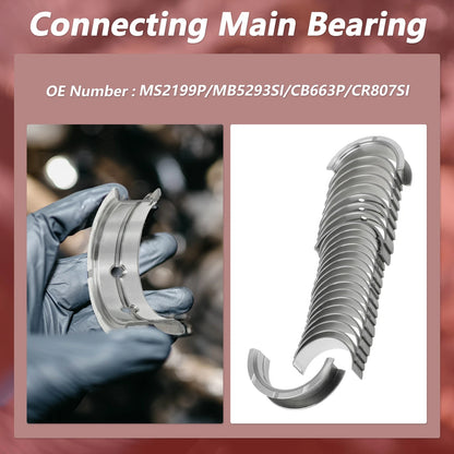 Main Bearing and Connecting Rod Bearing Kit for Chevrolet Silverado (No.MS2199P)