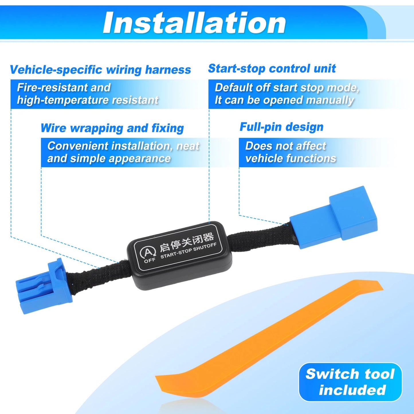Auto Disable Start Stop Eliminator for Toyota RAV4 (2019–2024)