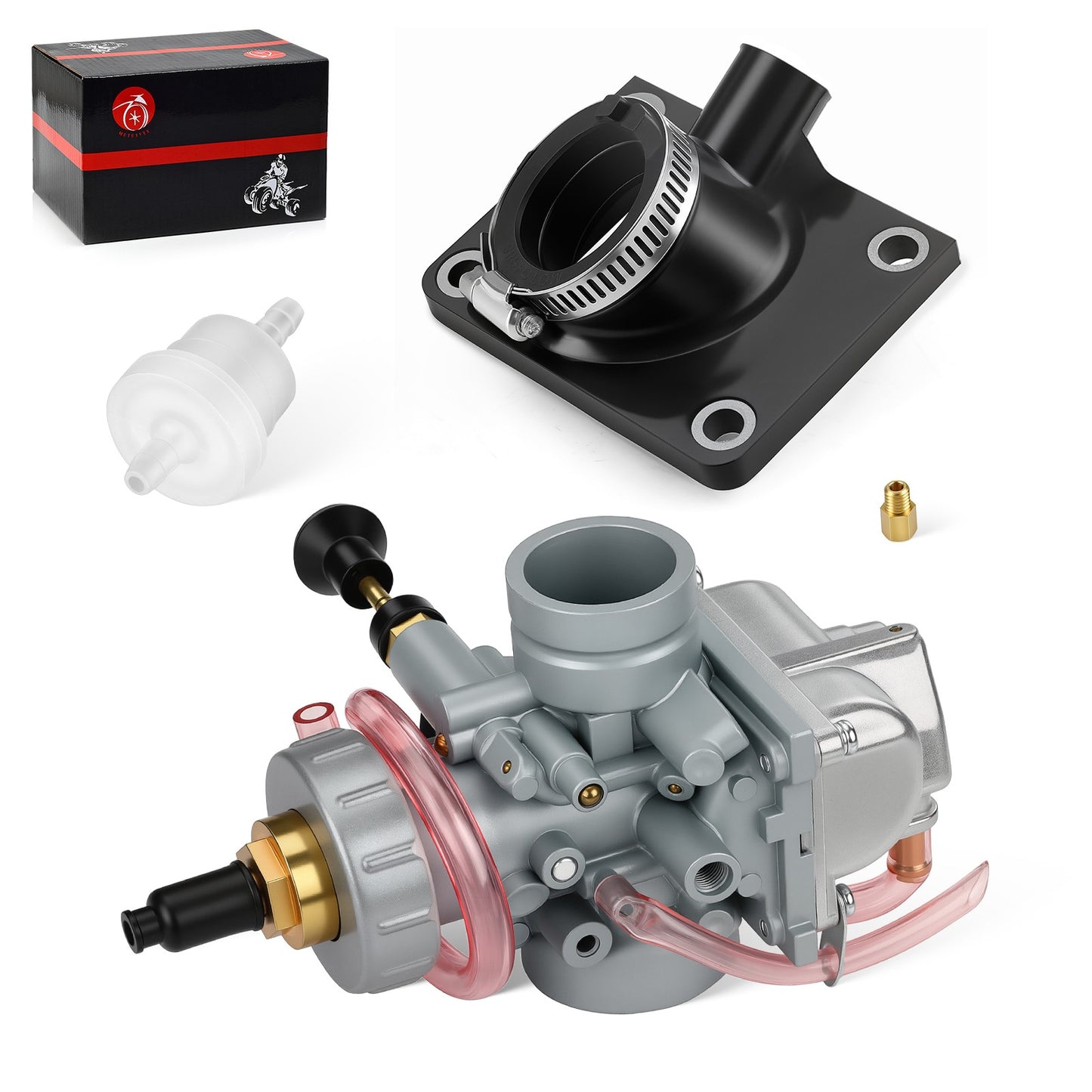 Carburetor and Intake Manifold Boot for Yamaha Blaster YFS200 (1988–2006)