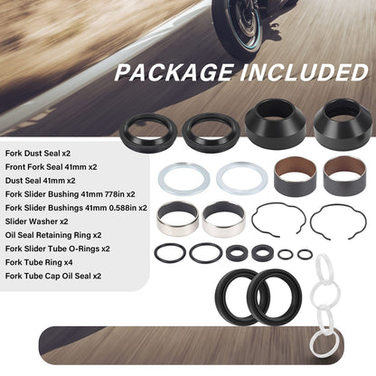 Front Fork Leg Rebuild Kit for Harley FXDWG FXS FLS FLTRX FLHX