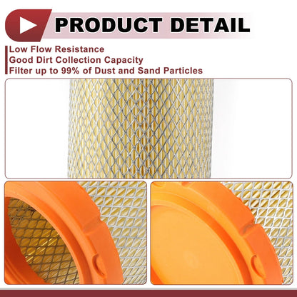 Car Engine Air Filter for Chevrolet Express 1500 4.3L 5.3L (2001-2014) 1 x