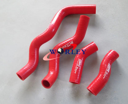 BLACK Radiator Coolant Silicone Hose for Kawasaki KLX250 KLX250S (1993-2014)