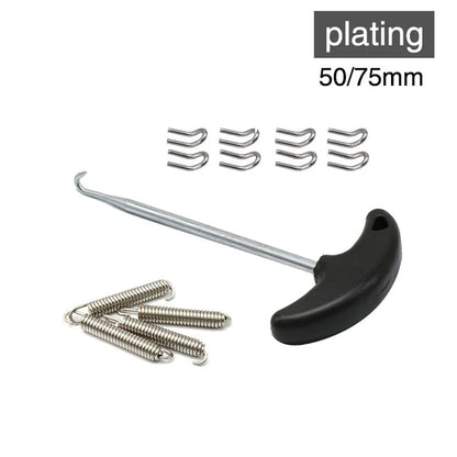 Set of 4 Exhaust Pipe Muffler Mounting Spring Hooks for Universal Motorcycle
