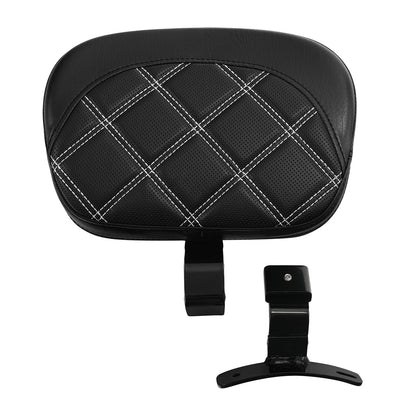 Front Rider Driver Backrest Pad for Harley Touring Road Glide (2009-2023)