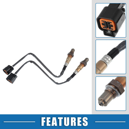 2X Oxygen Sensor No. 3921022610 for Hyundai Accent (2000–2011)