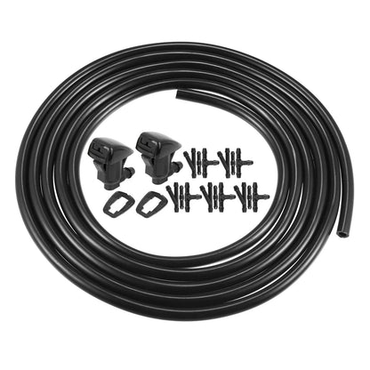 2 x Windshield Washer Nozzles & 2.5m Hose Kit for GMC Acadia (2011-2012)
