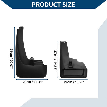 Set of 4 Mud Flaps Splash Guards for Nissan Armada Patrol Y63 (2023)