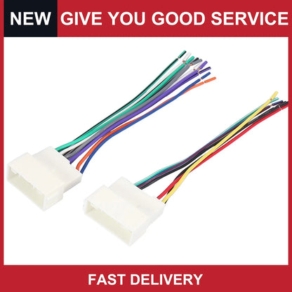 Stereo CD Player Wiring Harness Set for Hyundai Elantra (2001-2006)