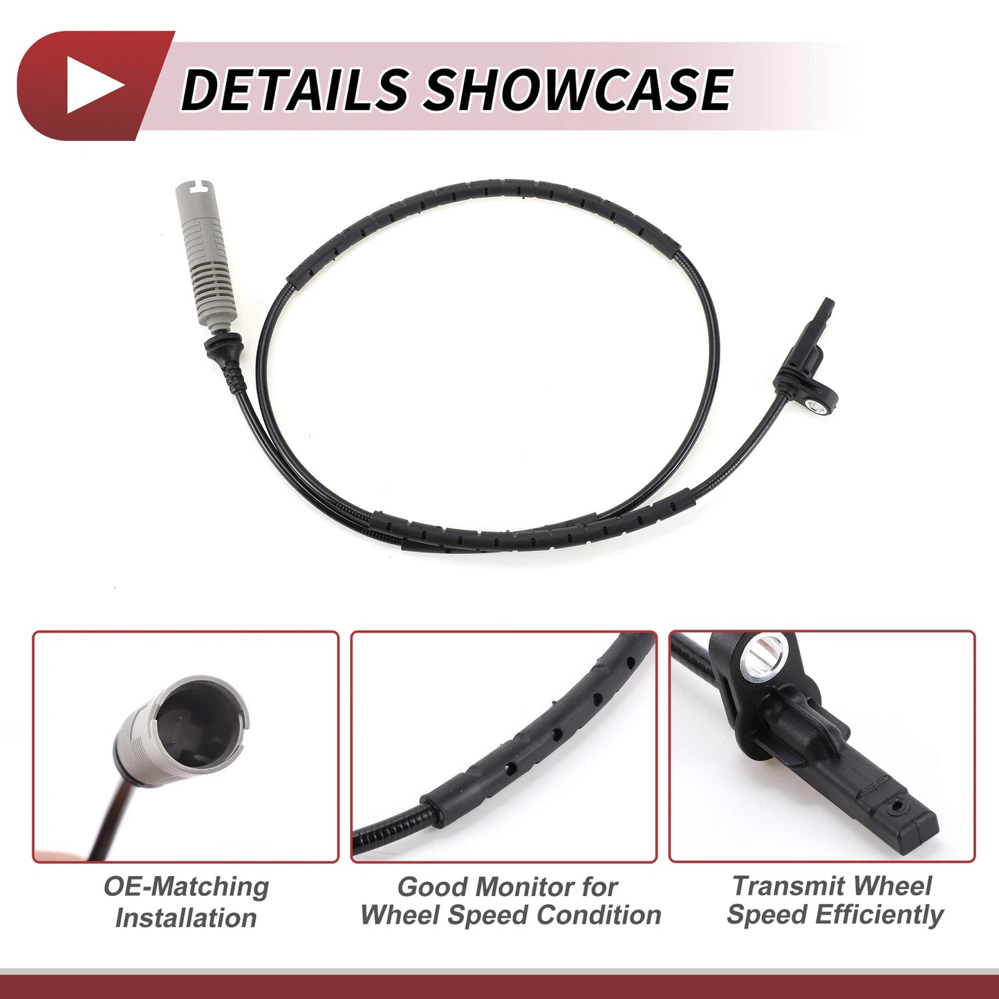 ABS Wheel Speed Sensor for BMW 1 Series (No. 6764610/34526764610)