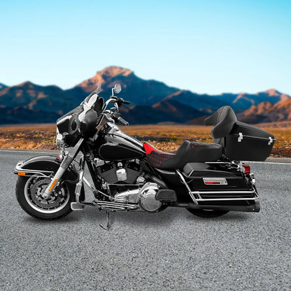 Driver Passenger Seat Backrest for Harley Touring Street Road Glide (2009-2013)