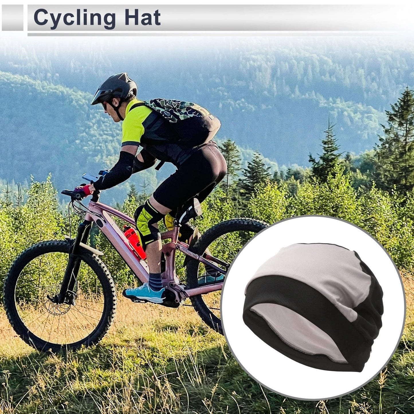 Cycling Hat Sweat Wicking for Universal Fit (2010–2023)