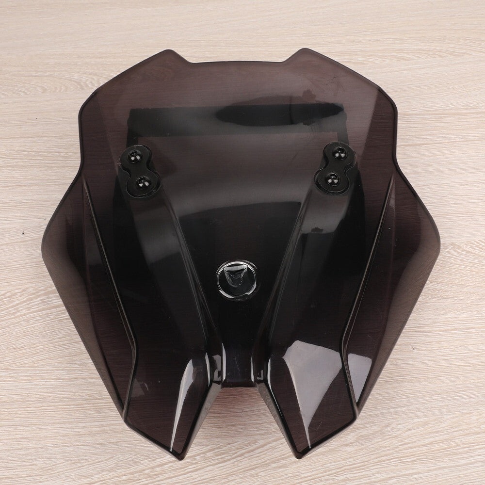 Windshield for Kawasaki Z650 (2017–2023) with GPS Sat Nav Extension Holder