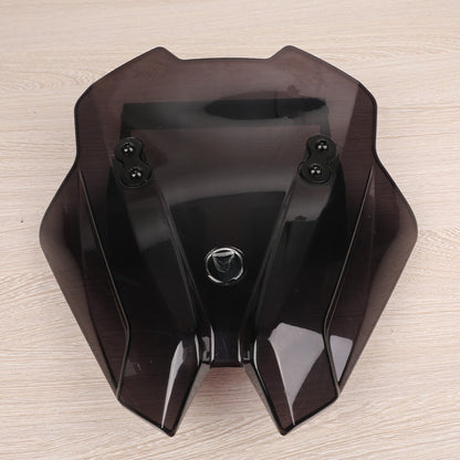 Windshield for Kawasaki Z650 (2017–2023) with GPS Sat Nav Extension Holder