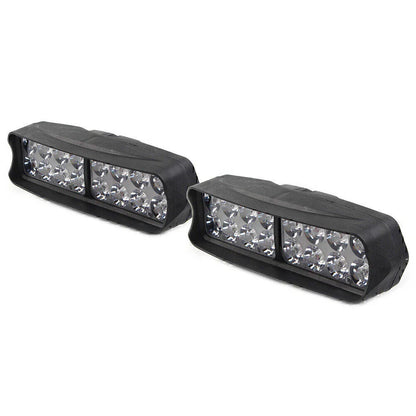 16-LED Motorcycle Headlight Fog Light 2400Lm for UTV ATV