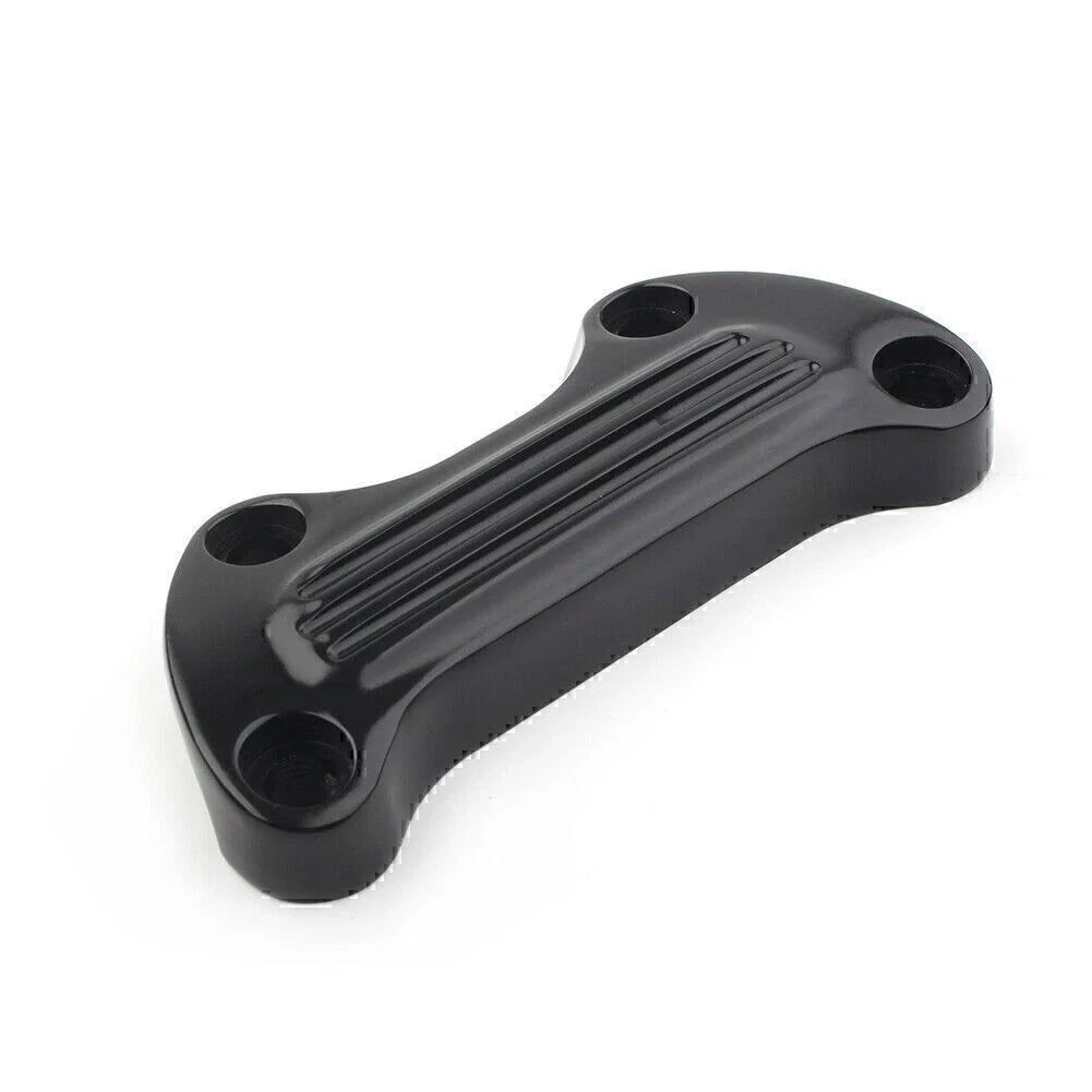 1" Handlebar Riser Top Clamp Cover for Harley Sportster Softail Dyna (2004-2023)