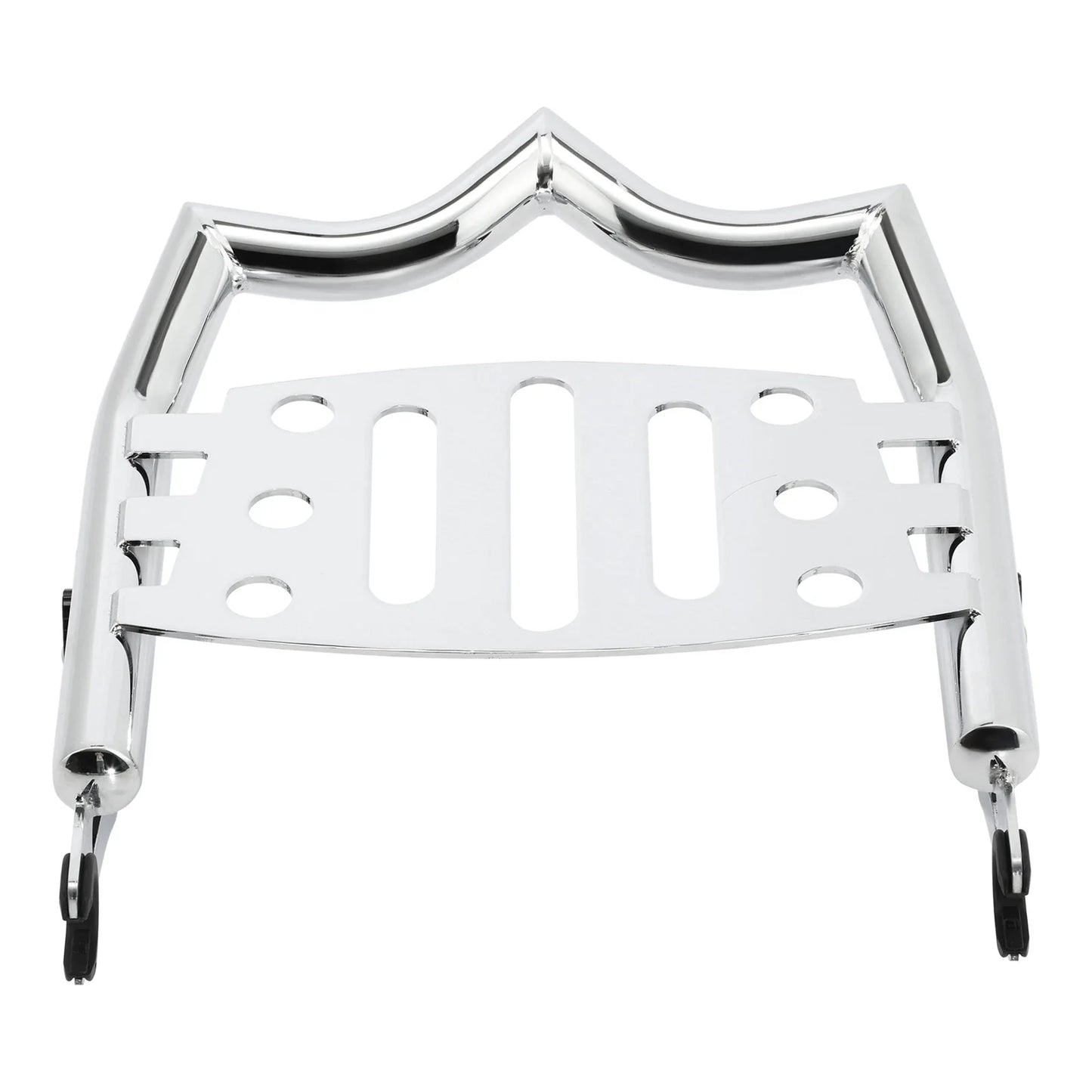 Chrome Detachable Luggage Rack for Harley Touring Electra Road Glide (2009-2025)