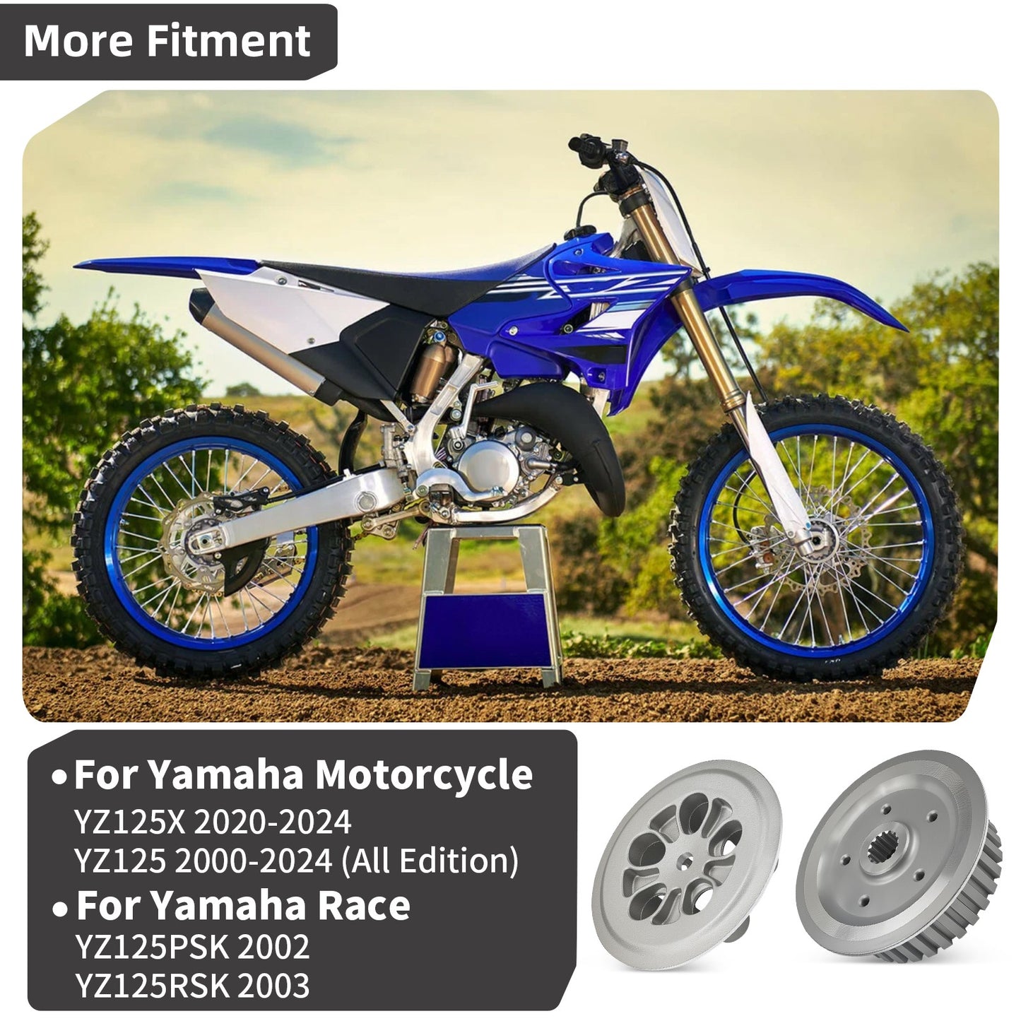 Clutch Pressure Plate for Yamaha YZ125 (2002–2003)