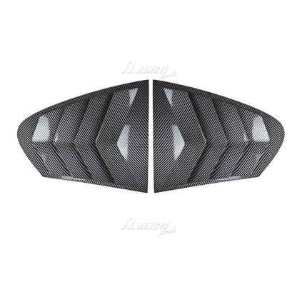Rear Window Louver Vent Covers for BMW 5-Series (2011–2017)