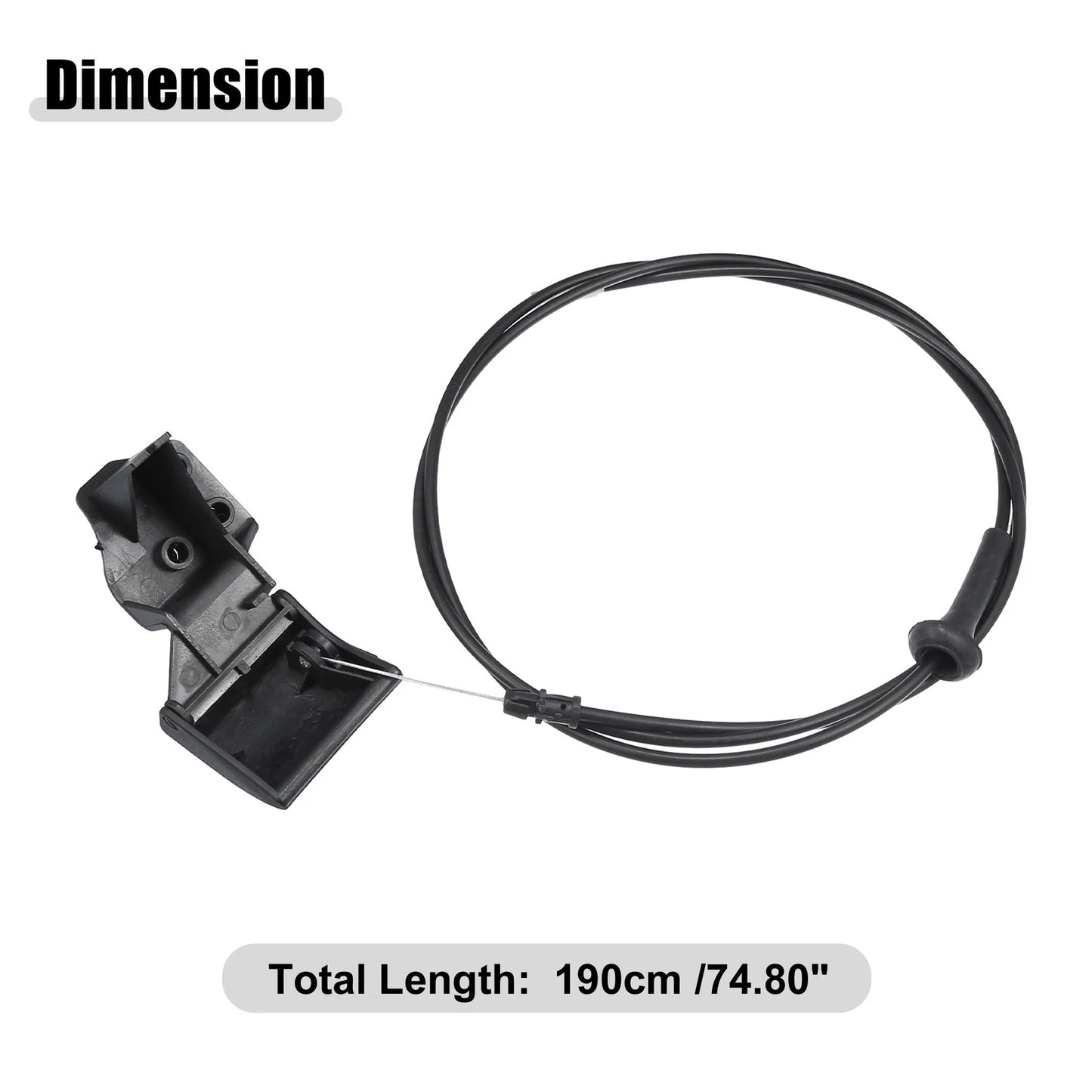 Front Hood Latch Release Cable for Jeep Grand Cherokee (1999–2004) No. 55135532AB