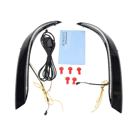 Set of 2 Daytime Running Lights Turn Signal for Toyota Corolla (2014–2016)