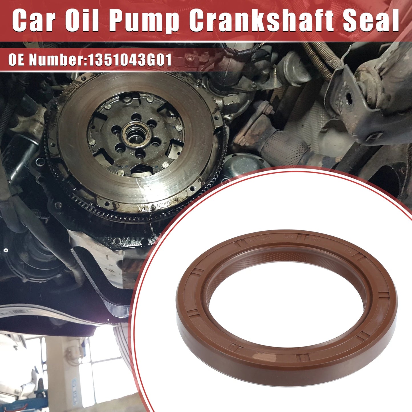 Crankshaft Seal for Nissan Navara (1997–2005) No. 1351043G01