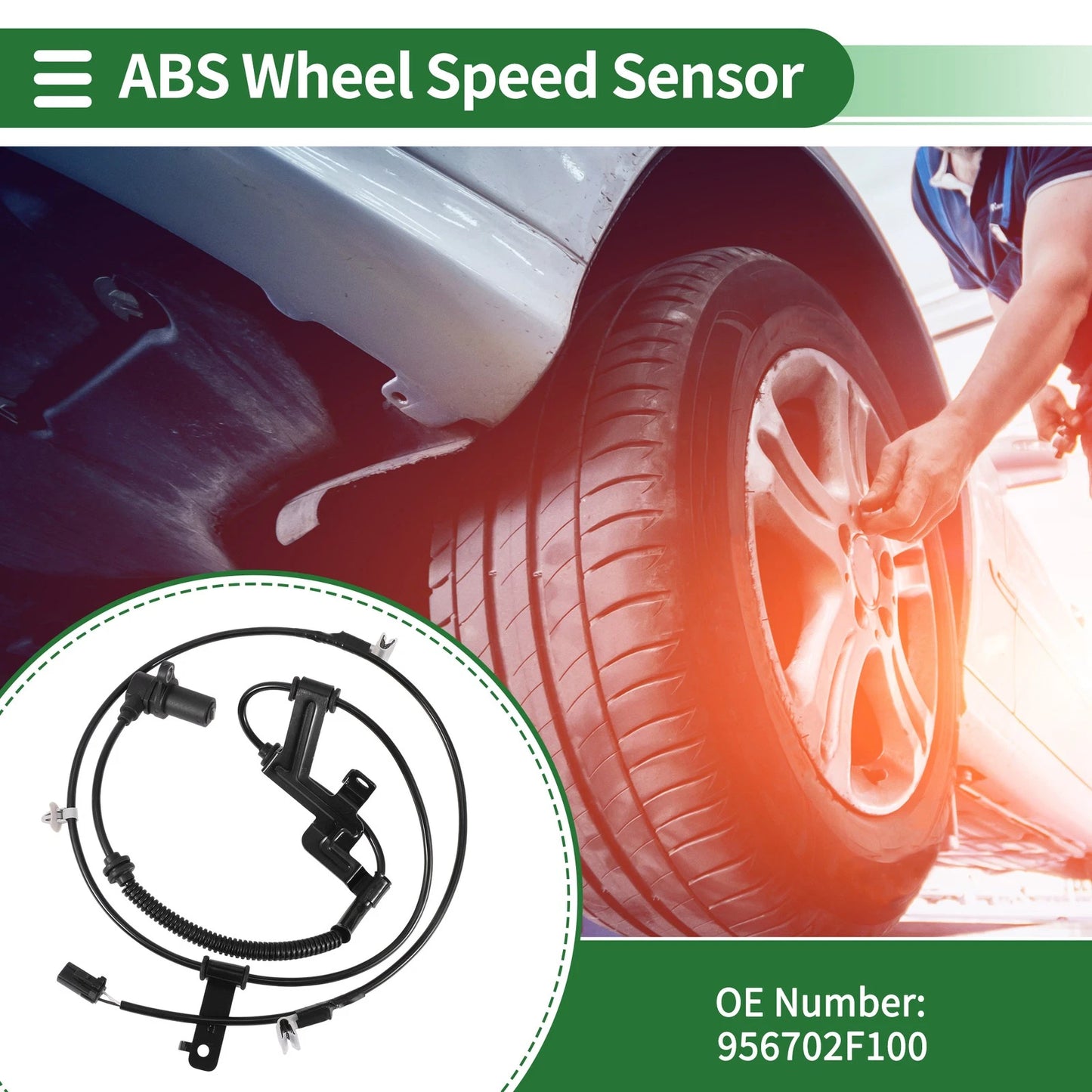ABS Wheel Speed Sensor No. 956702F100 for Kia Spectra 5 (2005–2009)
