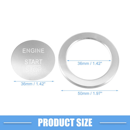 Engine Start Stop Button Cover for Mercedes-Benz B C GLC GLA (2015-2023)