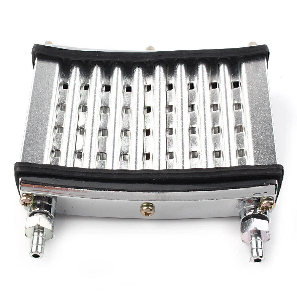 Oil Cooler Radiator for 125cc 140cc 150cc Dirt Pit Bike ATV Silver