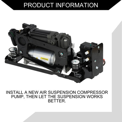 Air Suspension Compressor with Bracket Valve for BMW 730i (2009-2015)