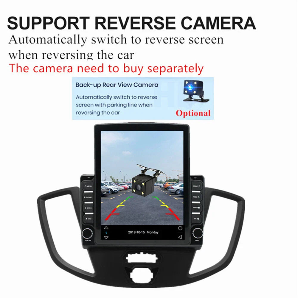 9.7" Android 11 Car Stereo GPS for Ford Transit Custom (2013-2019)
